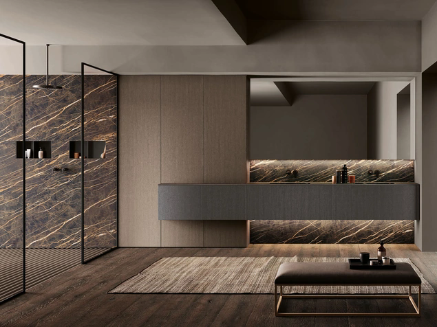 Mobile da Bagno sospeso Smart 15 di Nova Cucina