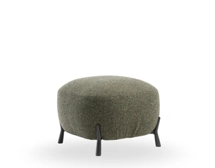 Pouf Mys in tessuto imbottito di Midj