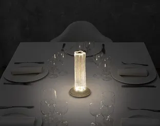 Lampada in vetro Briccola da tavolo di Vesoi