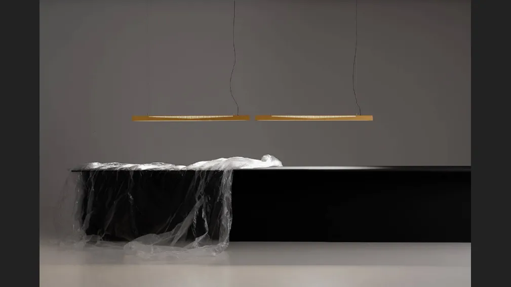 Lampada a sospensione in acciaio verniciato Filtro di Vesoi