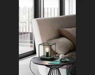 Lampada da tavolo Link in metallo laccato di Le Comfort