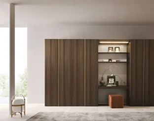 Armadio con ante battenti Sketch in Rovere di Presotto