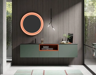 Mobile da Bagno sospeso Cartabianca 00 di Cerasa