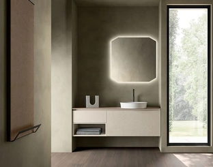 Mobile da Bagno sospeso Segno 02 di Cerasa