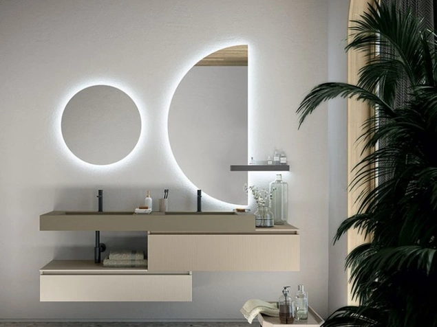 Mobile da Bagno sospeso Segno 04 di Cerasa