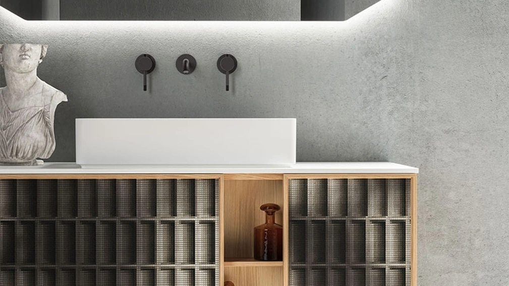 Mobile da Bagno Des Evolution Natural 01 di Cerasa