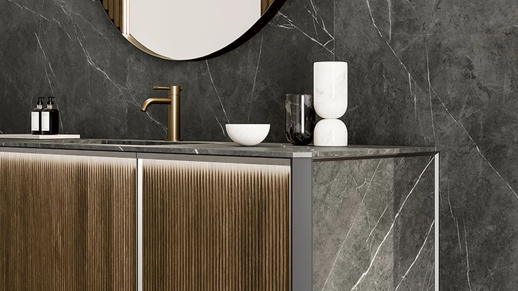 Mobile da Bagno sospeso Honey 03 di Cerasa