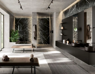 Mobile da Bagno sospeso Kyton 16 di Nova Cucina