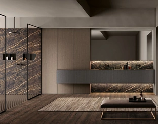 Mobile da Bagno sospeso Smart 15 di Nova Cucina