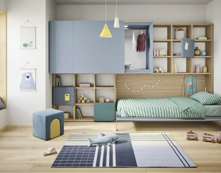 Cameretta Salvaspazio Twiddy di Nidi