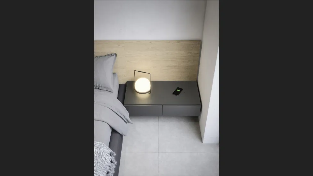 Comodino Easy System di Novamobili
