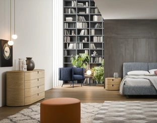 Gruppo Notte in legno Vesta di Novamobili