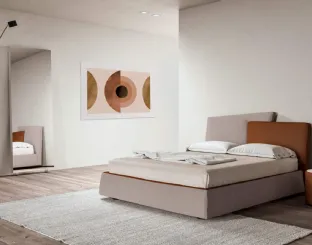 Letto con testiera Meeting up di Presotto