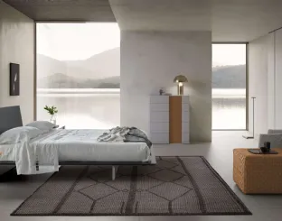 Letto con testiera Plana di Presotto