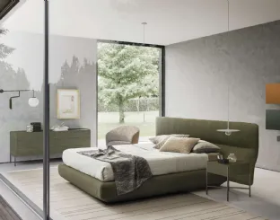 Letto con testiera Dolly Rose di Presotto
