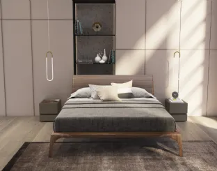 Letto in legno Relevè di Presotto