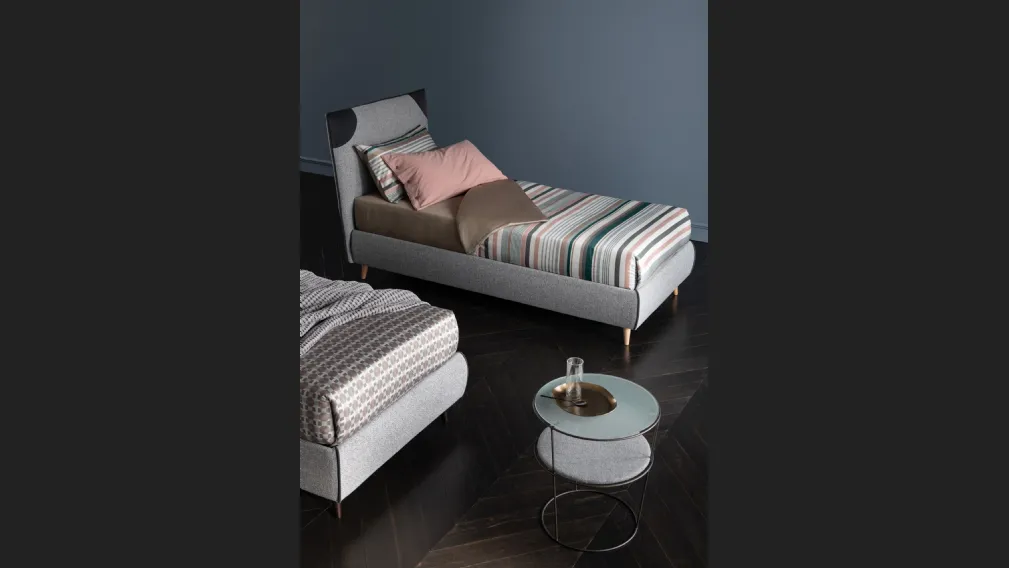 Letto singolo con testiera Soul Young Licony di Altrenotti