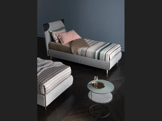 Letto singolo con testiera Soul Young Licony di Altrenotti