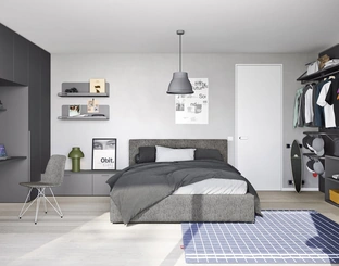 Letto singolo Wind di Nidi