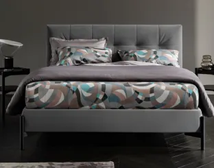 Letto con testiera imbottita e trapuntata Soul Arpy di Altrenotti