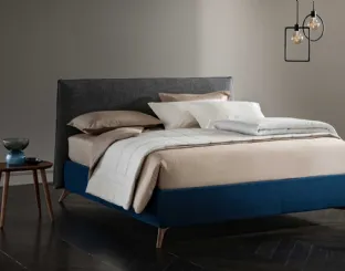 Letto in tessuto imbottito Soul Lod di Altrenotti