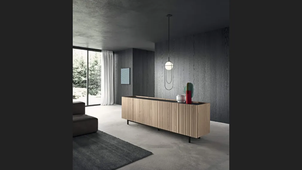 Madia Ori in essenza rovere seppia di Presotto