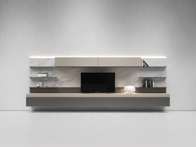 Mobile Porta Tv I-ModulART E di Presotto