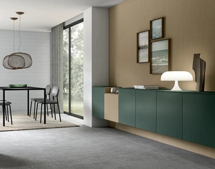 Mobile sospeso Living Glass di Arredo3