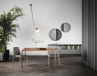 Mobile sospeso Box 18 Grigio Lucido di Novamobili