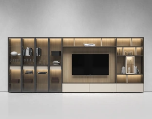 Parete Attrezzata Pari & Dispari B di Presotto