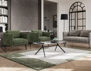 Divano a due posti in tessuto Boon Loveseat di Le Comfort