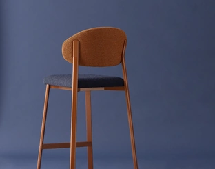 Sgabello Beba Curvy di Pointhouse