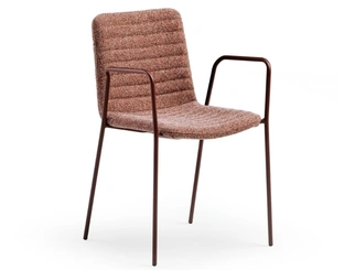 Sedia in tessuto imbottito Cover|1 di Midj