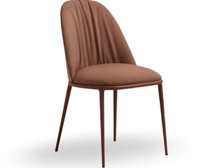 Sedia Lea in tessuto imbottito di Midj