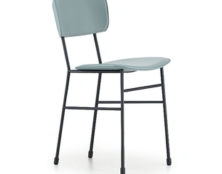 Sedia in cuoio Master di Midj