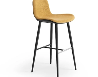 Sgabello imbottito Dalia di Midj