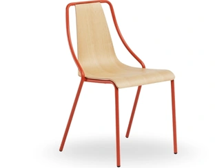 Sedia Ola Wood di Midj