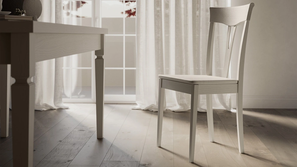 Sedia Rose completamente in legno di Arredo3