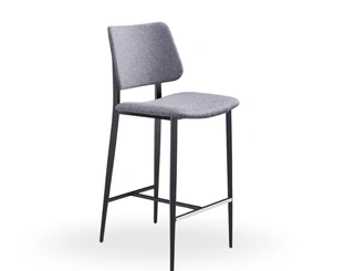 Sgabello in tessuto Joe di Midj