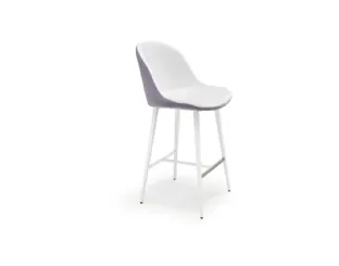 Sgabello Sonny in pelle di Midj