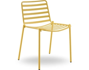 Sedia Trampoliere in metallo di Midj