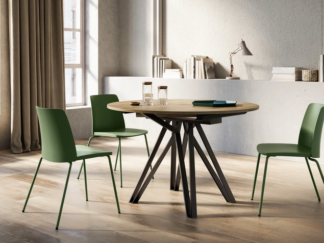 Tavolo rotondo allungabile York di Arredo3