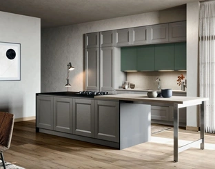 Cucina Classica con isola Asia 04 di Forma Cucine