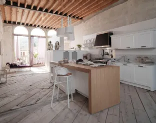 Cucina Classica Asolo con isola di Dibiesse