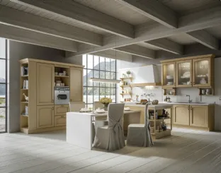 Cucina Classica Cantica con isola di Home Cucine