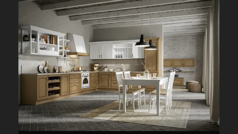 Cucina Classica Cantica angolare di Home Cucine