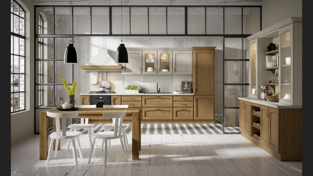 Cucina Classica Cantica angolare di Home Cucine