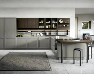 Cucina Classica con penisola Bellaria 02 di Forma Cucine