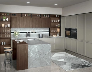 Cucina Classica con penisola Bellaria 03 di Forma Cucine