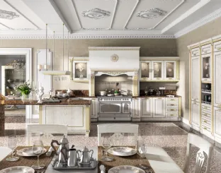 Cucina Classica Imperial con penisola di Home Cucine